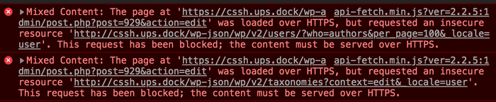 Console errors Console errors
